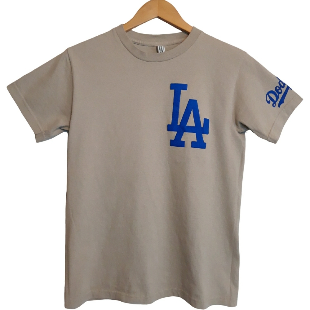 LA Logo Beige T-Shirt